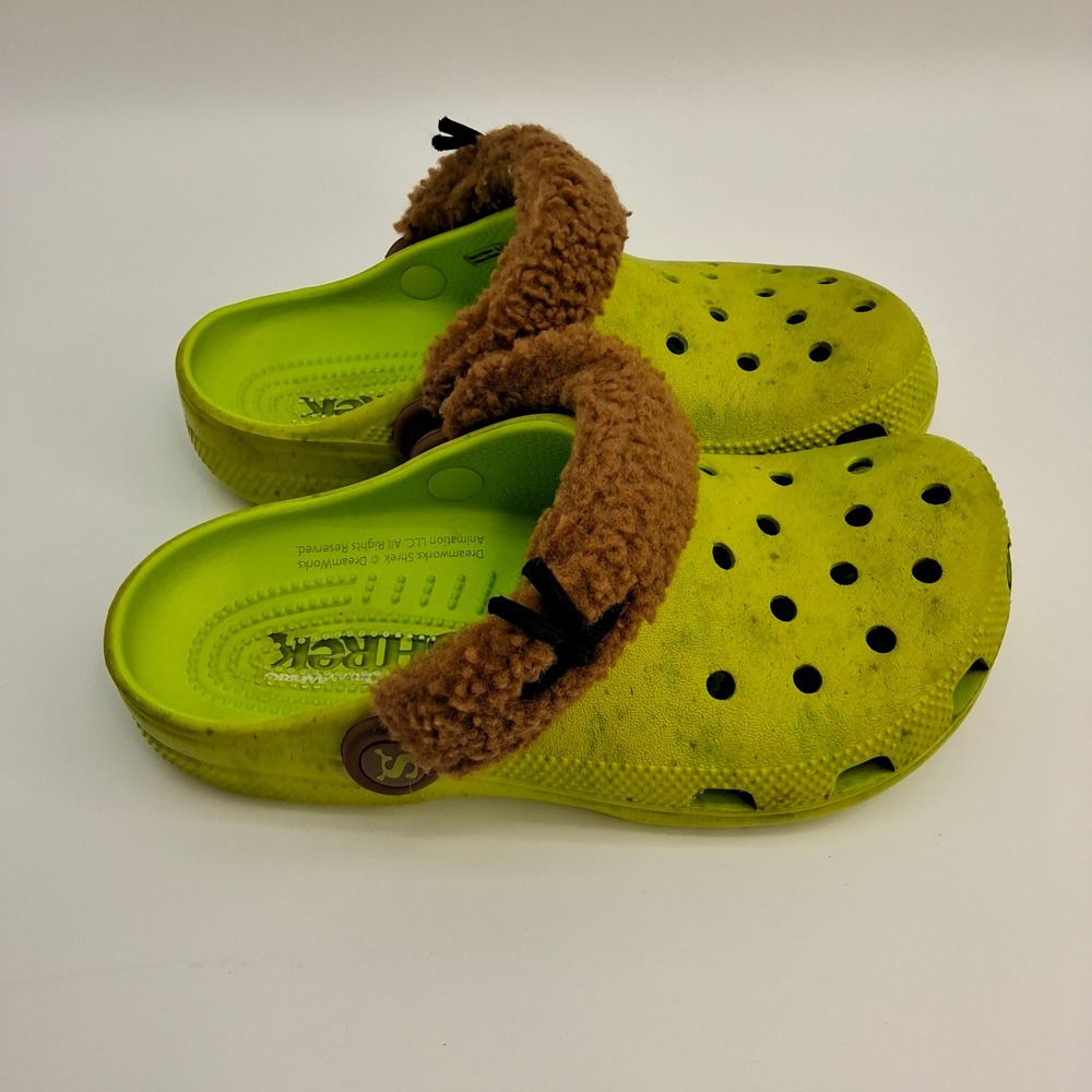 Shrek Crocs Classic Clog x Dreamworks 'Shrek' Womens 6/Mens 4 Dreamworks UNISEX
